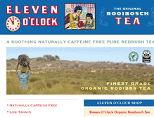 Tablet Screenshot of elevenoclocktea.com